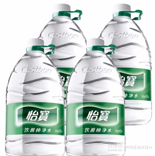 怡宝 饮用水 纯净水 4.5l*4桶