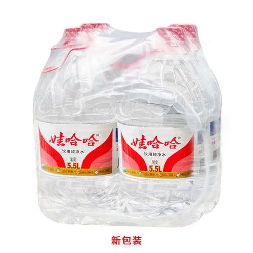 涓滴成海，纯净致远 娃哈哈饮用纯净水5L裝的品质坚守与生活美学